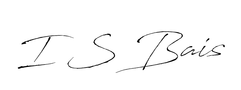 Antro_Vectra is a professional signature style that is perfect for those who want to add a touch of class to their signature. It is also a great choice for those who want to make their signature more unique. Get I S Bais name to fancy signature for free. I S Bais signature style 6 images and pictures png
