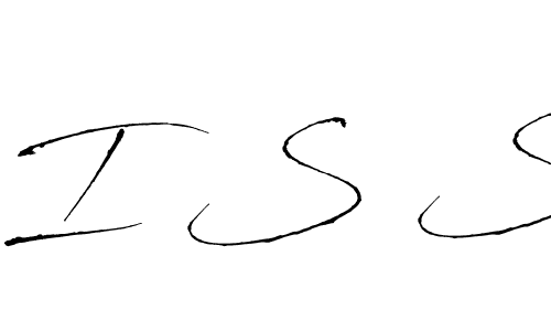 Also we have I S S name is the best signature style. Create professional handwritten signature collection using Antro_Vectra autograph style. I S S signature style 6 images and pictures png