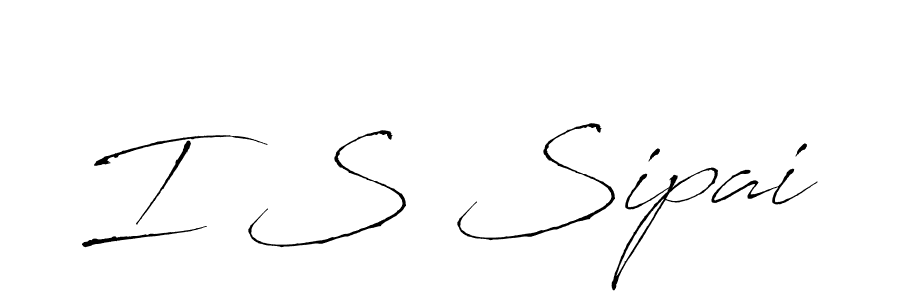 Here are the top 10 professional signature styles for the name I S Sipai. These are the best autograph styles you can use for your name. I S Sipai signature style 6 images and pictures png