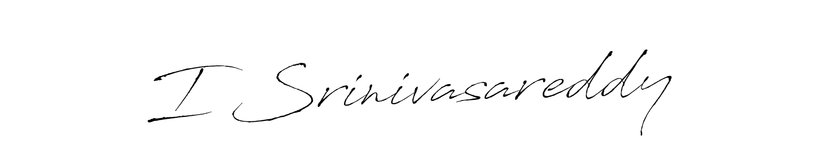 You should practise on your own different ways (Antro_Vectra) to write your name (I Srinivasareddy) in signature. don't let someone else do it for you. I Srinivasareddy signature style 6 images and pictures png