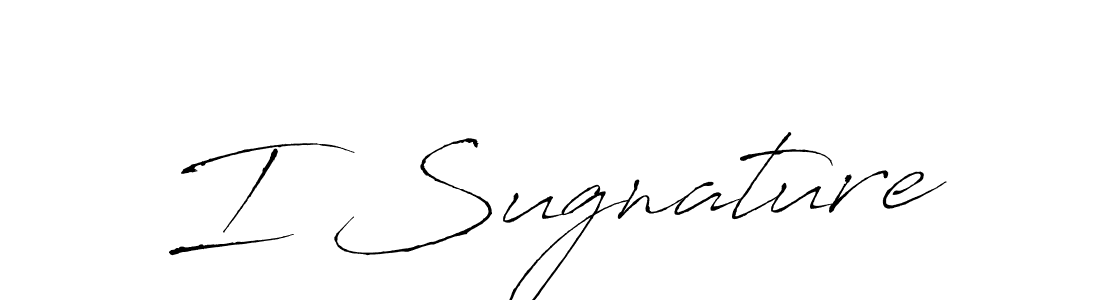 Similarly Antro_Vectra is the best handwritten signature design. Signature creator online .You can use it as an online autograph creator for name I Sugnature. I Sugnature signature style 6 images and pictures png