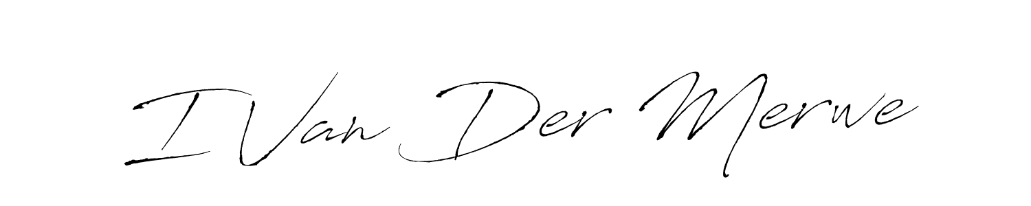Make a beautiful signature design for name I Van Der Merwe. Use this online signature maker to create a handwritten signature for free. I Van Der Merwe signature style 6 images and pictures png