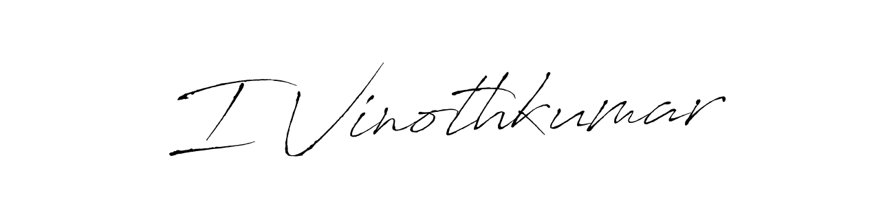 How to Draw I Vinothkumar signature style? Antro_Vectra is a latest design signature styles for name I Vinothkumar. I Vinothkumar signature style 6 images and pictures png