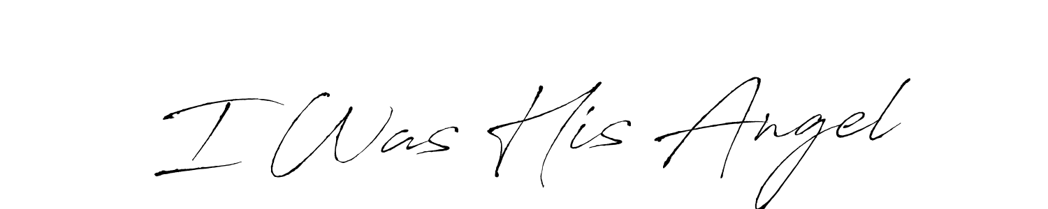 How to make I Was His Angel signature? Antro_Vectra is a professional autograph style. Create handwritten signature for I Was His Angel name. I Was His Angel signature style 6 images and pictures png
