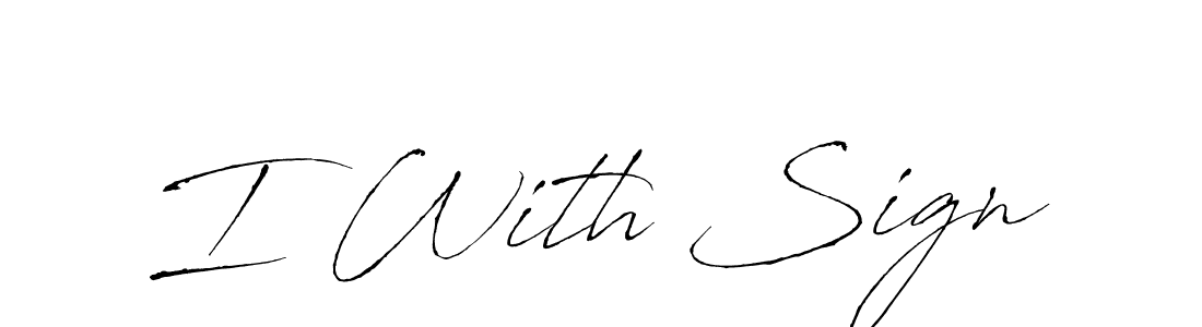 Make a beautiful signature design for name I With Sign. Use this online signature maker to create a handwritten signature for free. I With Sign signature style 6 images and pictures png