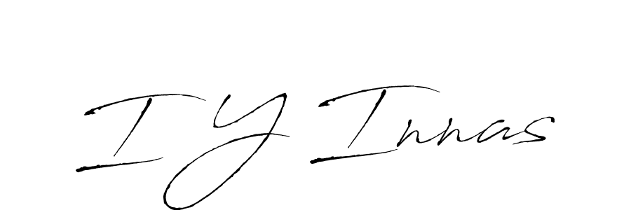 How to Draw I Y Innas signature style? Antro_Vectra is a latest design signature styles for name I Y Innas. I Y Innas signature style 6 images and pictures png