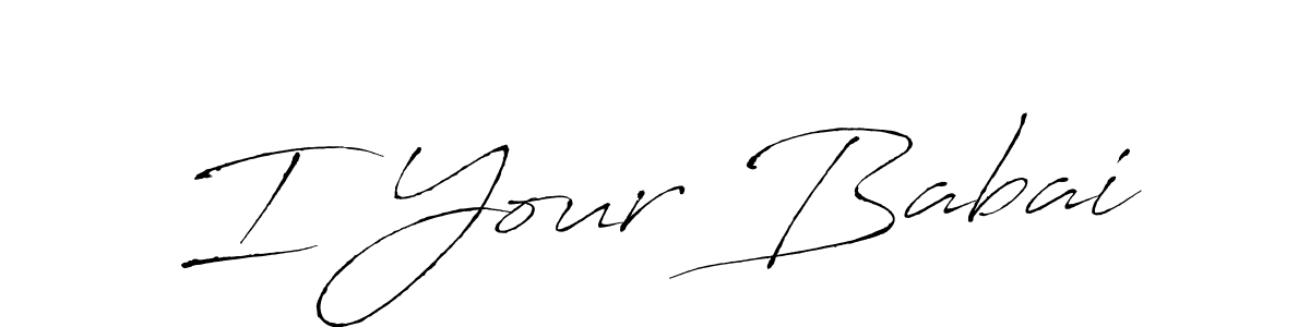 Also You can easily find your signature by using the search form. We will create I Your Babai name handwritten signature images for you free of cost using Antro_Vectra sign style. I Your Babai signature style 6 images and pictures png