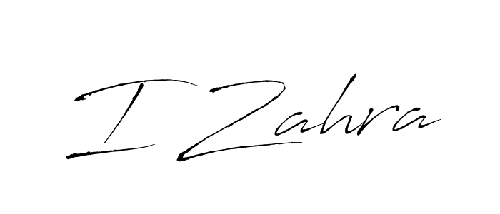 You should practise on your own different ways (Antro_Vectra) to write your name (I Zahra) in signature. don't let someone else do it for you. I Zahra signature style 6 images and pictures png