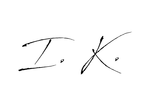 This is the best signature style for the I. K. name. Also you like these signature font (Antro_Vectra). Mix name signature. I. K. signature style 6 images and pictures png