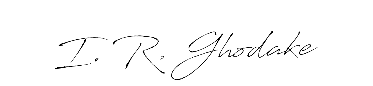 Here are the top 10 professional signature styles for the name I. R. Ghodake. These are the best autograph styles you can use for your name. I. R. Ghodake signature style 6 images and pictures png