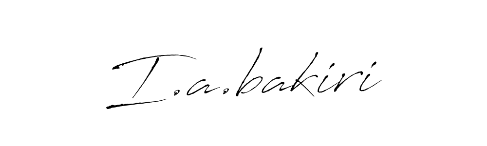 Similarly Antro_Vectra is the best handwritten signature design. Signature creator online .You can use it as an online autograph creator for name I.a.bakiri. I.a.bakiri signature style 6 images and pictures png