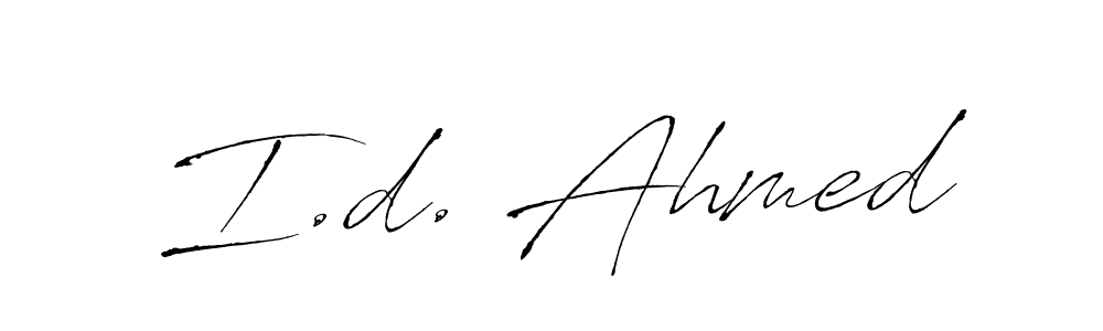 Once you've used our free online signature maker to create your best signature Antro_Vectra style, it's time to enjoy all of the benefits that I.d. Ahmed name signing documents. I.d. Ahmed signature style 6 images and pictures png