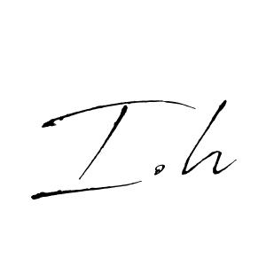 Make a beautiful signature design for name I.h. Use this online signature maker to create a handwritten signature for free. I.h signature style 6 images and pictures png