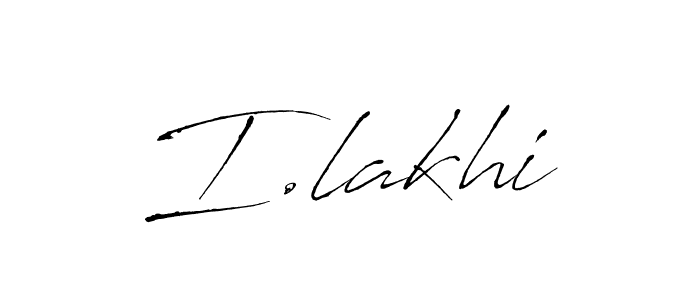 Make a beautiful signature design for name I.lakhi. Use this online signature maker to create a handwritten signature for free. I.lakhi signature style 6 images and pictures png