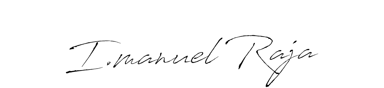 Also we have I.manuel Raja name is the best signature style. Create professional handwritten signature collection using Antro_Vectra autograph style. I.manuel Raja signature style 6 images and pictures png