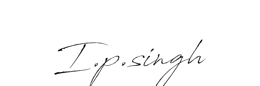 The best way (Antro_Vectra) to make a short signature is to pick only two or three words in your name. The name I.p.singh include a total of six letters. For converting this name. I.p.singh signature style 6 images and pictures png