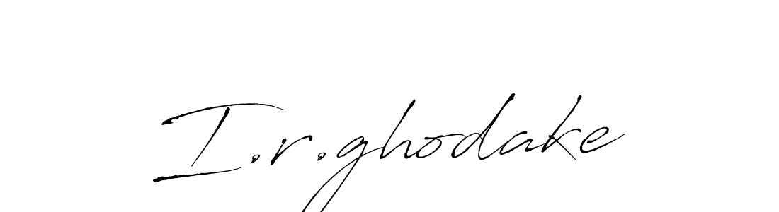 if you are searching for the best signature style for your name I.r.ghodake. so please give up your signature search. here we have designed multiple signature styles  using Antro_Vectra. I.r.ghodake signature style 6 images and pictures png