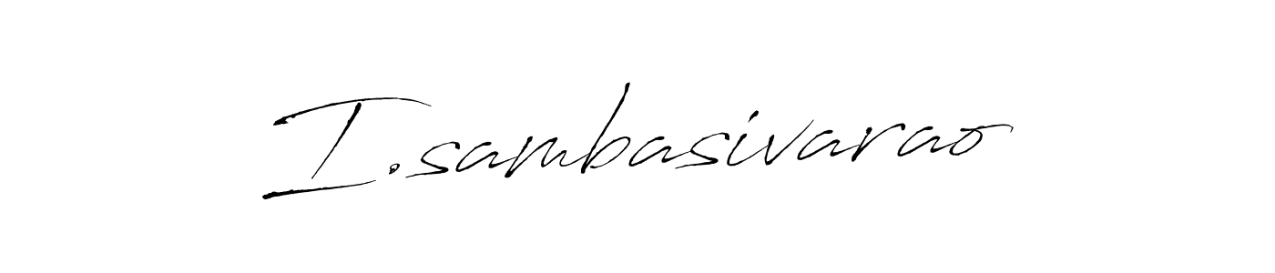 Make a short I.sambasivarao signature style. Manage your documents anywhere anytime using Antro_Vectra. Create and add eSignatures, submit forms, share and send files easily. I.sambasivarao signature style 6 images and pictures png