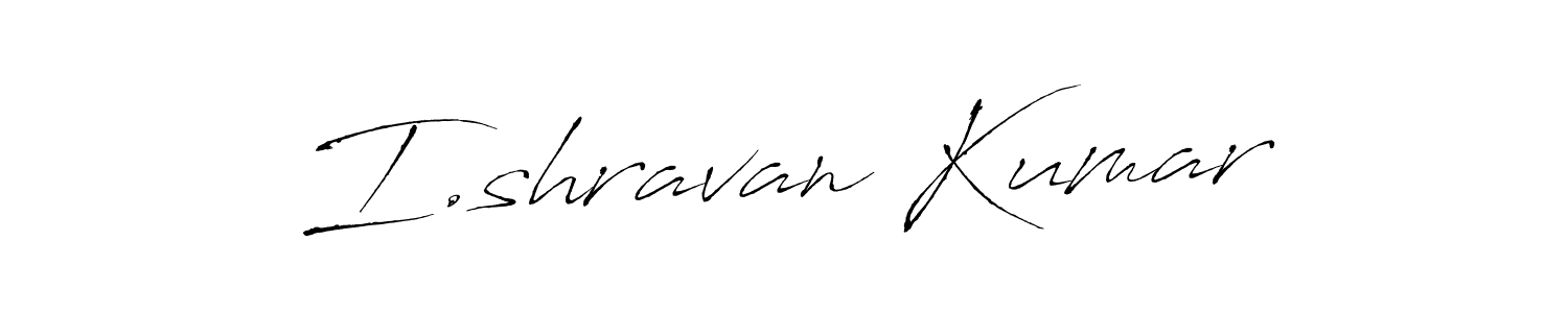 How to make I.shravan Kumar signature? Antro_Vectra is a professional autograph style. Create handwritten signature for I.shravan Kumar name. I.shravan Kumar signature style 6 images and pictures png