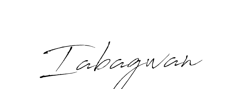 How to make Iabagwan signature? Antro_Vectra is a professional autograph style. Create handwritten signature for Iabagwan name. Iabagwan signature style 6 images and pictures png