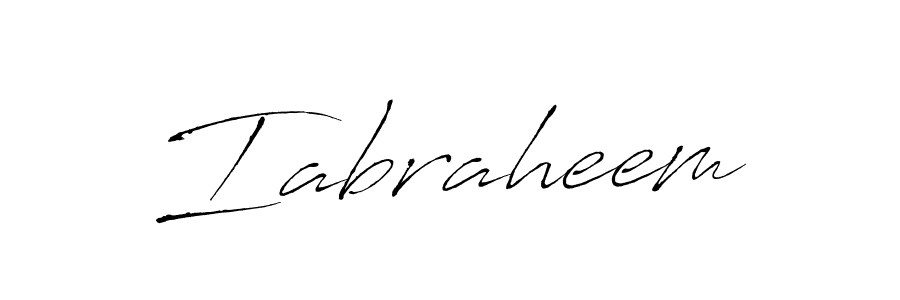 How to make Iabraheem signature? Antro_Vectra is a professional autograph style. Create handwritten signature for Iabraheem name. Iabraheem signature style 6 images and pictures png