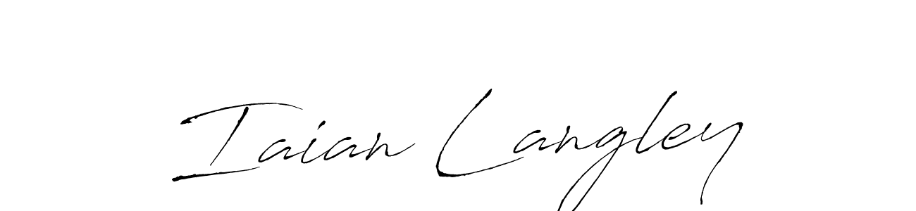 Make a beautiful signature design for name Iaian Langley. Use this online signature maker to create a handwritten signature for free. Iaian Langley signature style 6 images and pictures png