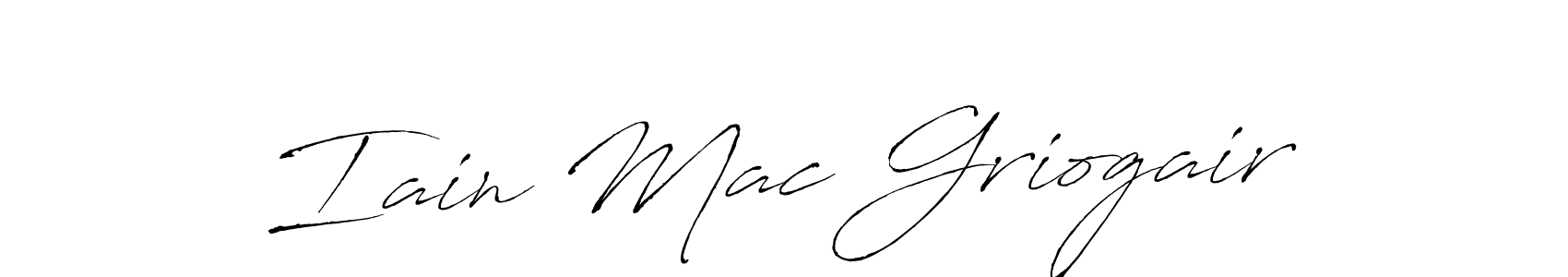 if you are searching for the best signature style for your name Iain Mac Griogair. so please give up your signature search. here we have designed multiple signature styles  using Antro_Vectra. Iain Mac Griogair signature style 6 images and pictures png