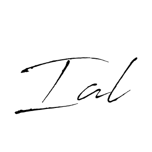 Similarly Antro_Vectra is the best handwritten signature design. Signature creator online .You can use it as an online autograph creator for name Ial. Ial signature style 6 images and pictures png