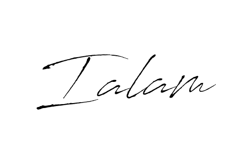 Once you've used our free online signature maker to create your best signature Antro_Vectra style, it's time to enjoy all of the benefits that Ialam name signing documents. Ialam signature style 6 images and pictures png