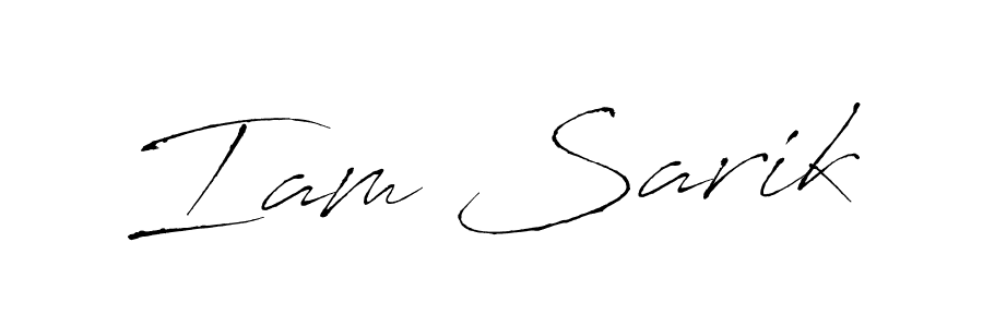 Here are the top 10 professional signature styles for the name Iam Sarik. These are the best autograph styles you can use for your name. Iam Sarik signature style 6 images and pictures png