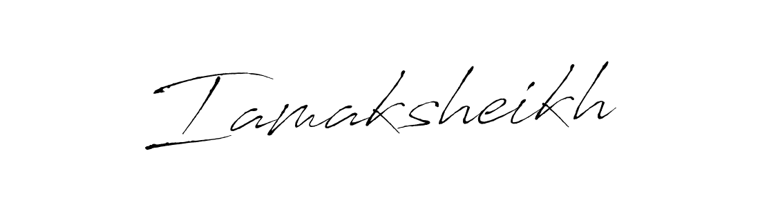 Similarly Antro_Vectra is the best handwritten signature design. Signature creator online .You can use it as an online autograph creator for name Iamaksheikh. Iamaksheikh signature style 6 images and pictures png