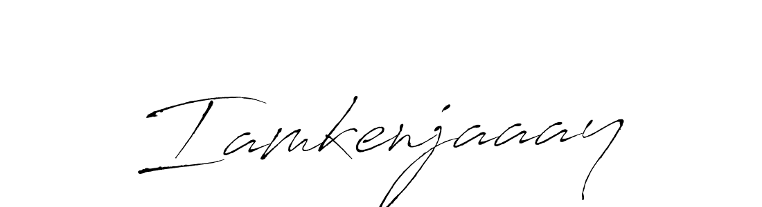 if you are searching for the best signature style for your name Iamkenjaaay. so please give up your signature search. here we have designed multiple signature styles  using Antro_Vectra. Iamkenjaaay signature style 6 images and pictures png