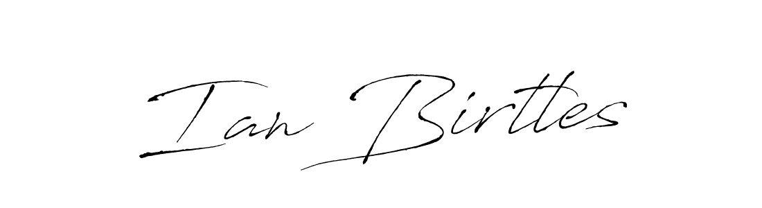 How to make Ian Birtles signature? Antro_Vectra is a professional autograph style. Create handwritten signature for Ian Birtles name. Ian Birtles signature style 6 images and pictures png