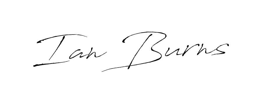 Use a signature maker to create a handwritten signature online. With this signature software, you can design (Antro_Vectra) your own signature for name Ian Burns. Ian Burns signature style 6 images and pictures png