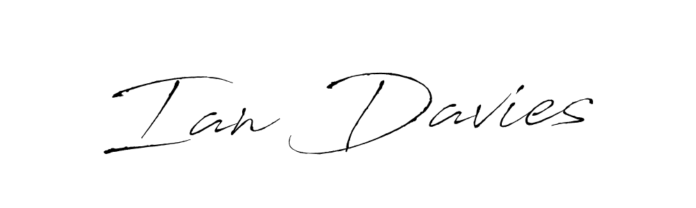 Design your own signature with our free online signature maker. With this signature software, you can create a handwritten (Antro_Vectra) signature for name Ian Davies. Ian Davies signature style 6 images and pictures png