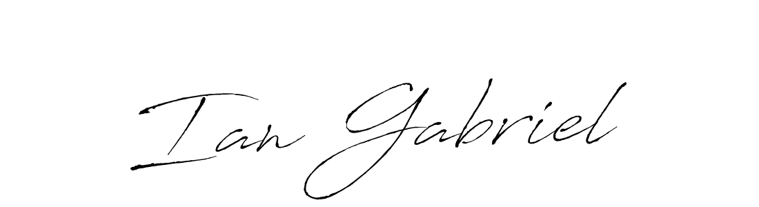 Make a beautiful signature design for name Ian Gabriel. Use this online signature maker to create a handwritten signature for free. Ian Gabriel signature style 6 images and pictures png
