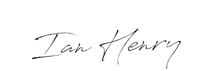 if you are searching for the best signature style for your name Ian Henry. so please give up your signature search. here we have designed multiple signature styles  using Antro_Vectra. Ian Henry signature style 6 images and pictures png