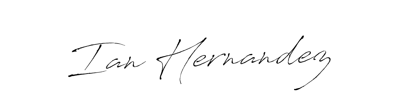 How to make Ian Hernandez name signature. Use Antro_Vectra style for creating short signs online. This is the latest handwritten sign. Ian Hernandez signature style 6 images and pictures png