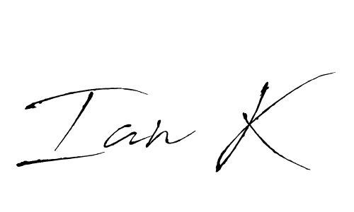 Best and Professional Signature Style for Ian K. Antro_Vectra Best Signature Style Collection. Ian K signature style 6 images and pictures png