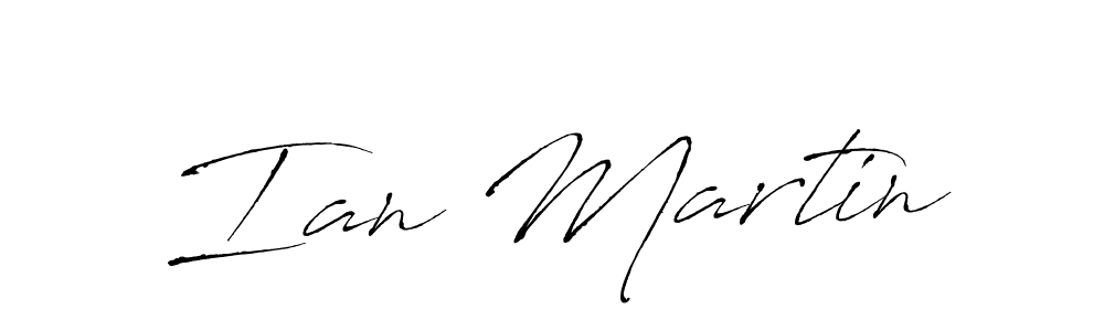 How to make Ian Martin signature? Antro_Vectra is a professional autograph style. Create handwritten signature for Ian Martin name. Ian Martin signature style 6 images and pictures png