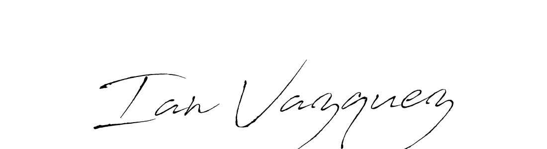 Make a short Ian Vazquez signature style. Manage your documents anywhere anytime using Antro_Vectra. Create and add eSignatures, submit forms, share and send files easily. Ian Vazquez signature style 6 images and pictures png