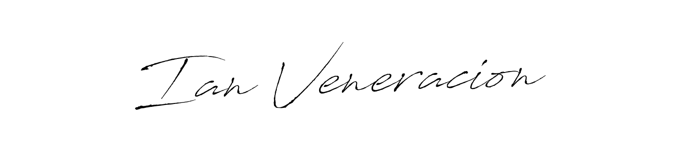 Ian Veneracion stylish signature style. Best Handwritten Sign (Antro_Vectra) for my name. Handwritten Signature Collection Ideas for my name Ian Veneracion. Ian Veneracion signature style 6 images and pictures png