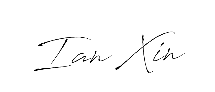 It looks lik you need a new signature style for name Ian Xin. Design unique handwritten (Antro_Vectra) signature with our free signature maker in just a few clicks. Ian Xin signature style 6 images and pictures png