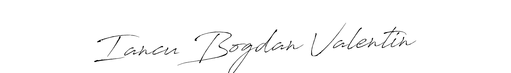 How to Draw Iancu Bogdan Valentin signature style? Antro_Vectra is a latest design signature styles for name Iancu Bogdan Valentin. Iancu Bogdan Valentin signature style 6 images and pictures png