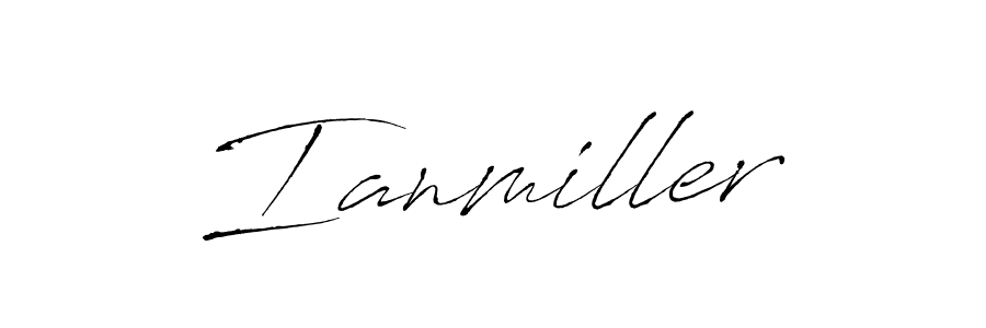 Also we have Ianmiller name is the best signature style. Create professional handwritten signature collection using Antro_Vectra autograph style. Ianmiller signature style 6 images and pictures png