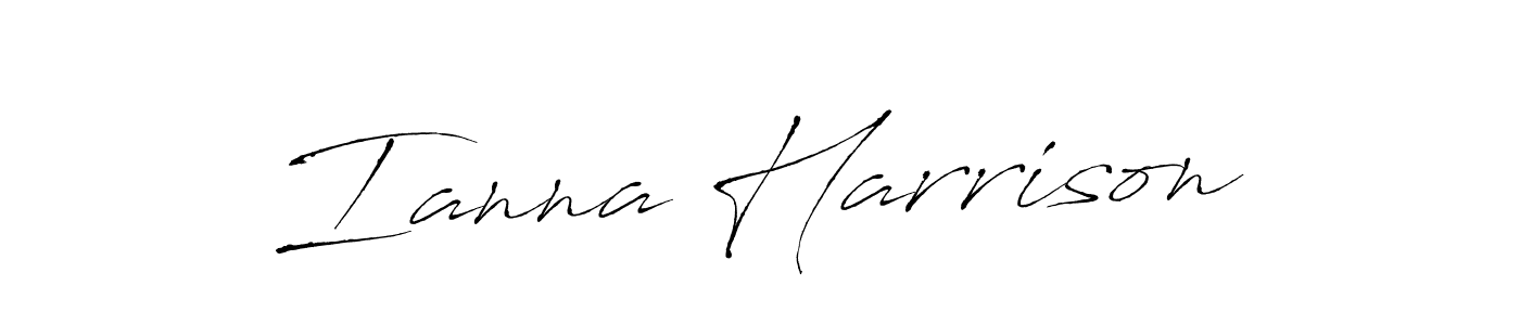 This is the best signature style for the Ianna Harrison name. Also you like these signature font (Antro_Vectra). Mix name signature. Ianna Harrison signature style 6 images and pictures png