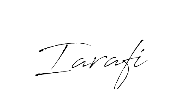 How to make Iarafi signature? Antro_Vectra is a professional autograph style. Create handwritten signature for Iarafi name. Iarafi signature style 6 images and pictures png