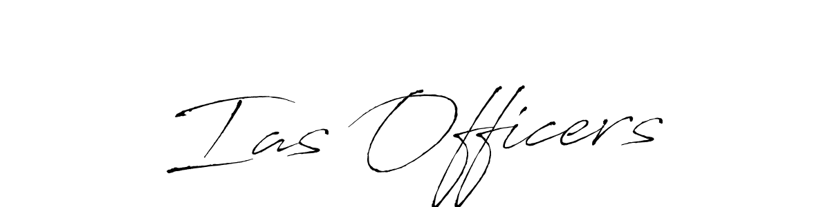 How to make Ias Officers name signature. Use Antro_Vectra style for creating short signs online. This is the latest handwritten sign. Ias Officers signature style 6 images and pictures png