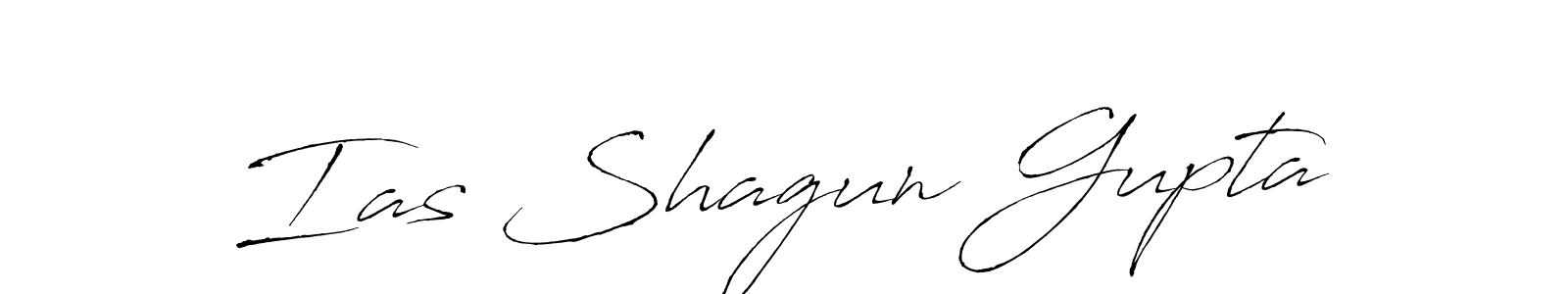 You should practise on your own different ways (Antro_Vectra) to write your name (Ias Shagun Gupta) in signature. don't let someone else do it for you. Ias Shagun Gupta signature style 6 images and pictures png