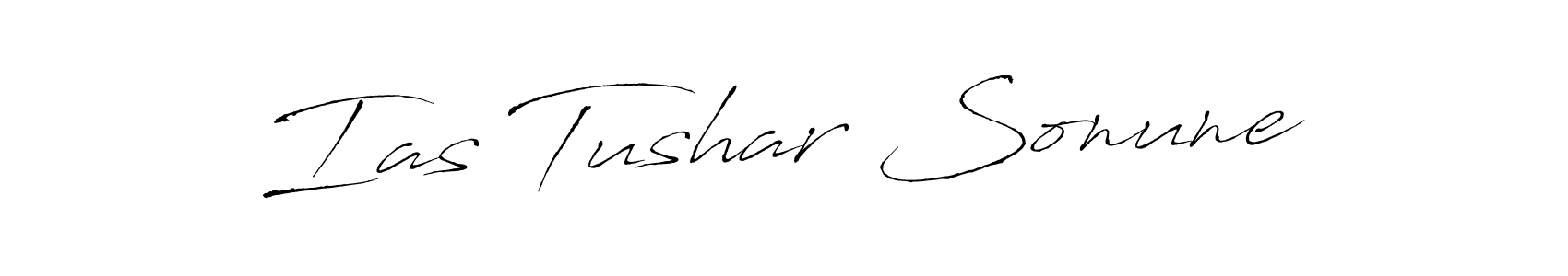 Once you've used our free online signature maker to create your best signature Antro_Vectra style, it's time to enjoy all of the benefits that Ias Tushar Sonune name signing documents. Ias Tushar Sonune signature style 6 images and pictures png